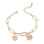 Carry Your Loved Ones Close – Family Name Disc Bracelet – A Timeless Treasure for Cherished Connections - Image 3