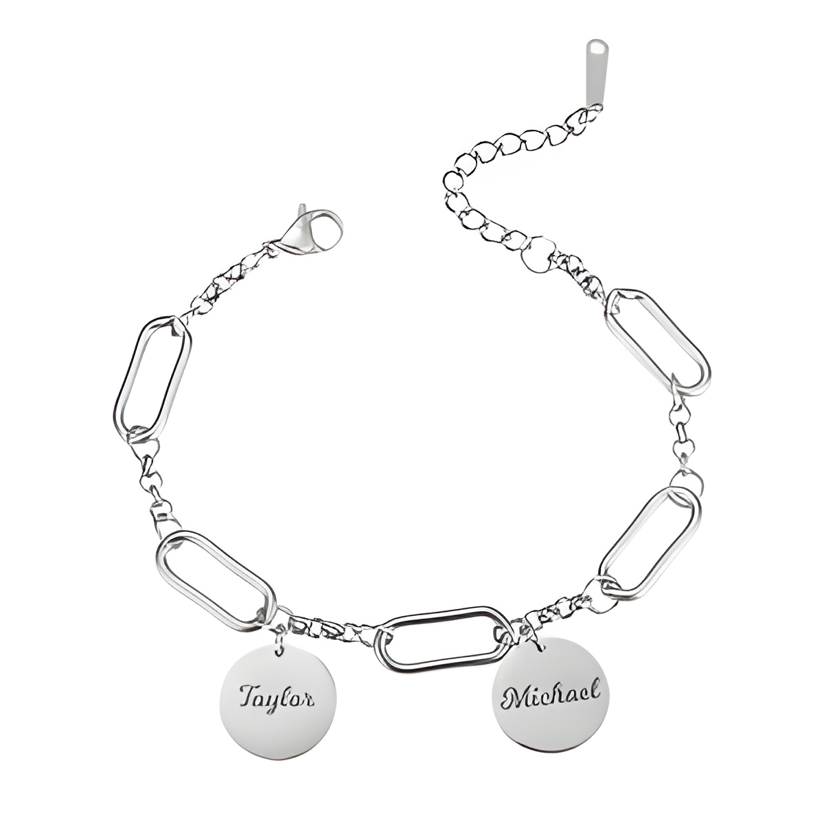 Family Name Disc Bracelet to carry your loved ones close