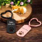 Carry Your Loyal Companion Close – Custom Dog Tag Paw Keychain – A Heartfelt Token for Pet Lovers - Image 5
