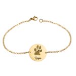 Carry Love Close – Custom Dog Paw Tag Bracelet – For Cherished Pet Lovers - Image 3