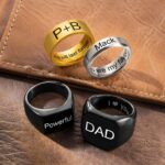 Hold His Promise Close – Engraved Stainless Steel Men's Ring – A Timeless Tribute for Husband, Dad, or Beloved - Image 12
