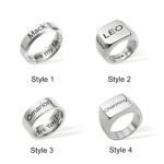 Hold His Promise Close – Engraved Stainless Steel Men's Ring – A Timeless Tribute for Husband, Dad, or Beloved - Image 5