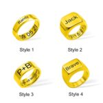 Hold His Promise Close – Engraved Stainless Steel Men's Ring – A Timeless Tribute for Husband, Dad, or Beloved - Image 7