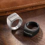 Hold His Promise Close – Engraved Stainless Steel Men's Ring – A Timeless Tribute for Husband, Dad, or Beloved - Image 8