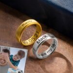 Hold His Promise Close – Engraved Stainless Steel Men's Ring – A Timeless Tribute for Husband, Dad, or Beloved - Image 9