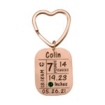 Welcome Their First Sparkle – Birthstone Keychain Keepsake – For Cherished Newborn Moments - Image 3