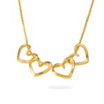 Carry Their Love Close – Heart-Shaped Name Necklace – For Mom, Family & Cherished Souls - Image 2