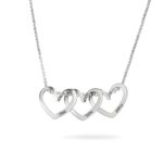 Heart-Shaped Name Necklace for Mom, a personalized gift