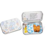 Carry Comfort Close – Pocket-Sized Stuffed Bear in a Charming Tin – A Soothing Hug for Little Hearts - Image 2