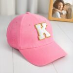 Celebrate Their Spark – Custom Letter Patch Baseball Cap for Kids' Bright Days - Image 2