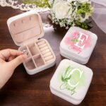 Carry Your Story – Birth Flower Jewelry Travel Case – A Cherished Keepsake for Her Special Moments - Image 2