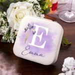 Carry Your Story – Birth Flower Jewelry Travel Case – A Cherished Keepsake for Her Special Moments - Image 4