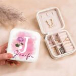 Carry Your Story – Birth Flower Jewelry Travel Case – A Cherished Keepsake for Her Special Moments - Image 8