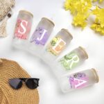 Celebrate Her Story – Custom Birth Flower Glass Tumbler – A Cherished Keepsake for Mom or Her Special Day - Image 4