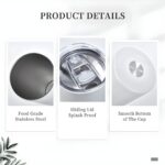 Embrace Every Sip – Custom Birth Flower Travel Tumbler – A Cherished Keepsake for Loved Ones - Image 16