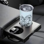 Embrace Every Sip – Custom Birth Flower Travel Tumbler – A Cherished Keepsake for Loved Ones - Image 9