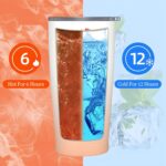 Embrace Every Sip – Custom Birth Flower Stainless Steel Tumbler – A Cherished Keepsake for Loved Ones - Image 14