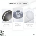 Embrace Every Sip – Custom Birth Flower Stainless Steel Tumbler – A Cherished Keepsake for Loved Ones - Image 15