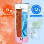 Embrace Your Birth Month's Bloom – Custom Floral Skinny Tumbler – A Cherished Keepsake for Sisters & Friends - Image 15