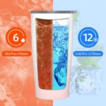 Embrace Every Sip – Birth Flower Gradient Travel Tumbler – A Cherished Keepsake for Loved Ones - Image 15