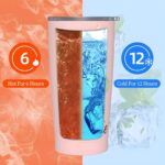 Embrace Your Birth Month’s Bloom – Watercolor Birth Flower Tumbler with Name – A Cherished Keepsake for Her Special Day - Image 15