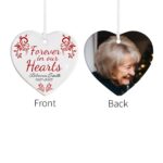 Hold Love Close – Custom Heart Ornament – A Cherished Christmas Keepsake for Family & Her - Image 5