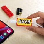 Embrace Playful Organization – Custom 3D Printed USB Cable with Brick Name Tag – For Loved Ones Who Treasure Style and Function - Image 4