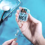 Carry Care & Compassion – Acrylic IV Bag Badge Reel – For Nurses, Doctors, and Dentists - Image 7