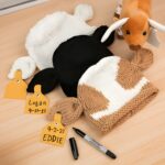 Embrace New Beginnings – Cozy Baby Cow Wool Hat – For Your Little One’s First Months - Image 2