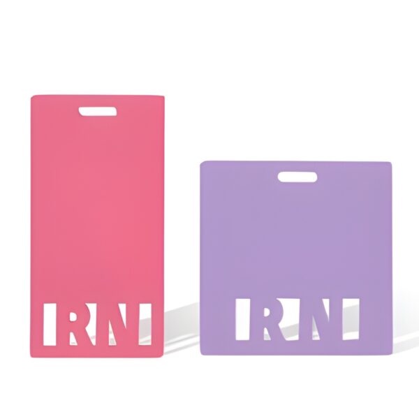 Custom acrylic medical badge buddy for healthcare heroes