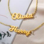 Embrace Your Story – Double Name Necklace in Stainless Steel – A Cherished Keepsake for Loved Ones - Image 3