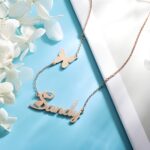 Whisper of Wings – Custom Name Necklace with Butterfly Pendant – A Cherished Keepsake for Her - Image 5