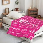 Wrap Tender Memories – Custom Pet Name Flannel Blanket – For Cozy Moments with Your Beloved Companion - Image 6
