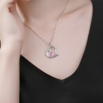 Forever Paw Prints Close to Heart – Birthstone Memorial Necklace for Cherished Pets - Image 4