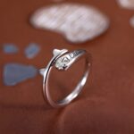 Embrace Your Feline Bond – Custom Cat Wrap-Around Ring with Ears – For Cat Lovers Near and Far - Image 4