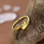 Embrace Your Feline Bond – Custom Cat Wrap-Around Ring with Ears – For Cat Lovers Near and Far - Image 7