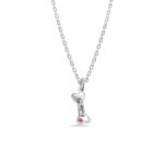 Custom dog bone necklace for pet lovers