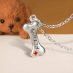 Carry Their Spirit Close – Custom Dog Bone Necklace for Cherished Pet Lovers - Image 5