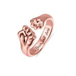Celebrate Unbreakable Bonds – Sterling Silver Pet Fist Bump Ring – For Cherished Best Friends - Image 7