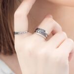Carry Their Memory Close – Sterling Silver Pet Name Stackable Ring – For Cherished Companions - Image 6