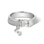 Pet collar memorial ring for cherishing your beloved companion