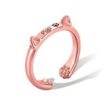 Embrace Feline Affection – Cat Ears and Paw Ring – For Those Who Cherish Their Beloved Cats - Image 3