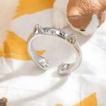 Embrace Feline Affection – Cat Ears and Paw Ring – For Those Who Cherish Their Beloved Cats - Image 4