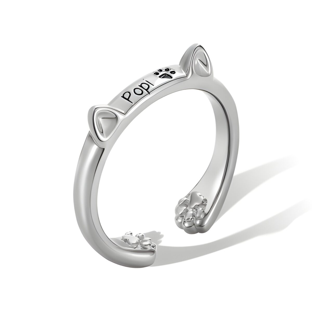 Cat Ears and Paw Ring for feline affection