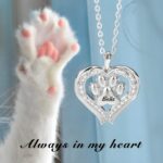 Carry Their Spirit Close – Angel Wings Pet Paw Necklace – For Cherished Pet Lovers - Image 3