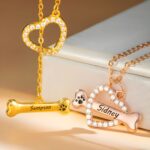 Carry Your Pet's Love Close – Heart & Bone Necklace for Cherished Dog Lovers - Image 4