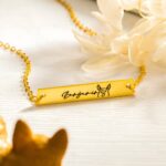 Carry Their Love Close – Custom Pet Ear Name Necklace – For Cherished Pet Lovers - Image 6