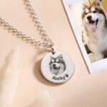 Carry Their Love Close – Custom Pet Photo Necklace – For Cherished Pet Moms and Lovers - Image 5