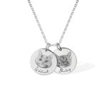 Carry Their Love Close – Custom Pet Photo Necklace – For Cherished Pet Moms and Lovers - Image 2