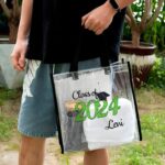 Celebrate New Beginnings – Custom Clear Graduation Tote Bag – For Proud Class of 2024 Graduates and Loved Ones - Image 6